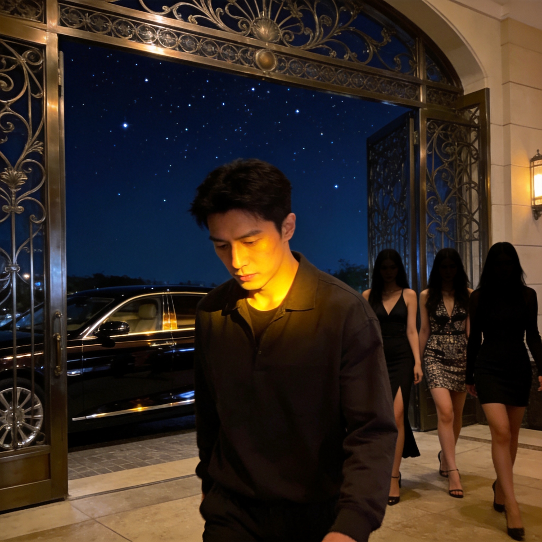 某顶流男星被曝深夜出入私人会所
